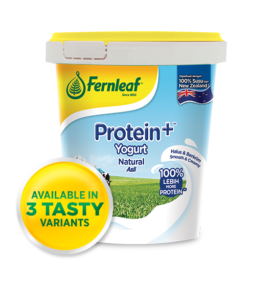 Rangkaian Yogurt - Rendah Lemak & Kurang Manis | Fernleaf - MY